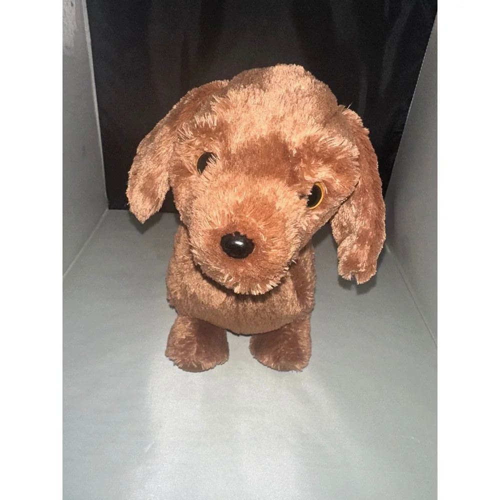Ty Beanie Buddy Frank the Dachshund Brown Dog Plush Stuffed Animal 14 Inch